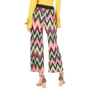 NWT Colorful Chevron Crop Pull on Pants sz small